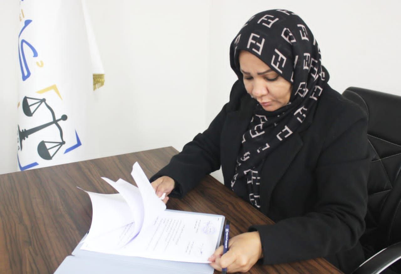 كلية القانون جامعة مصراتة توقع اتفاقية تعاون مشترك مع كلية القانون جامعة سرت . 