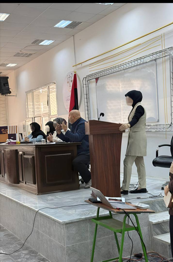 كلية القانون جامعة مصراتة تقيم جلسة حوارية بعنوان "ظاهرة العنف الاسري بين قصور التشريع وآليات التنسيق بين الجهات المختصه"