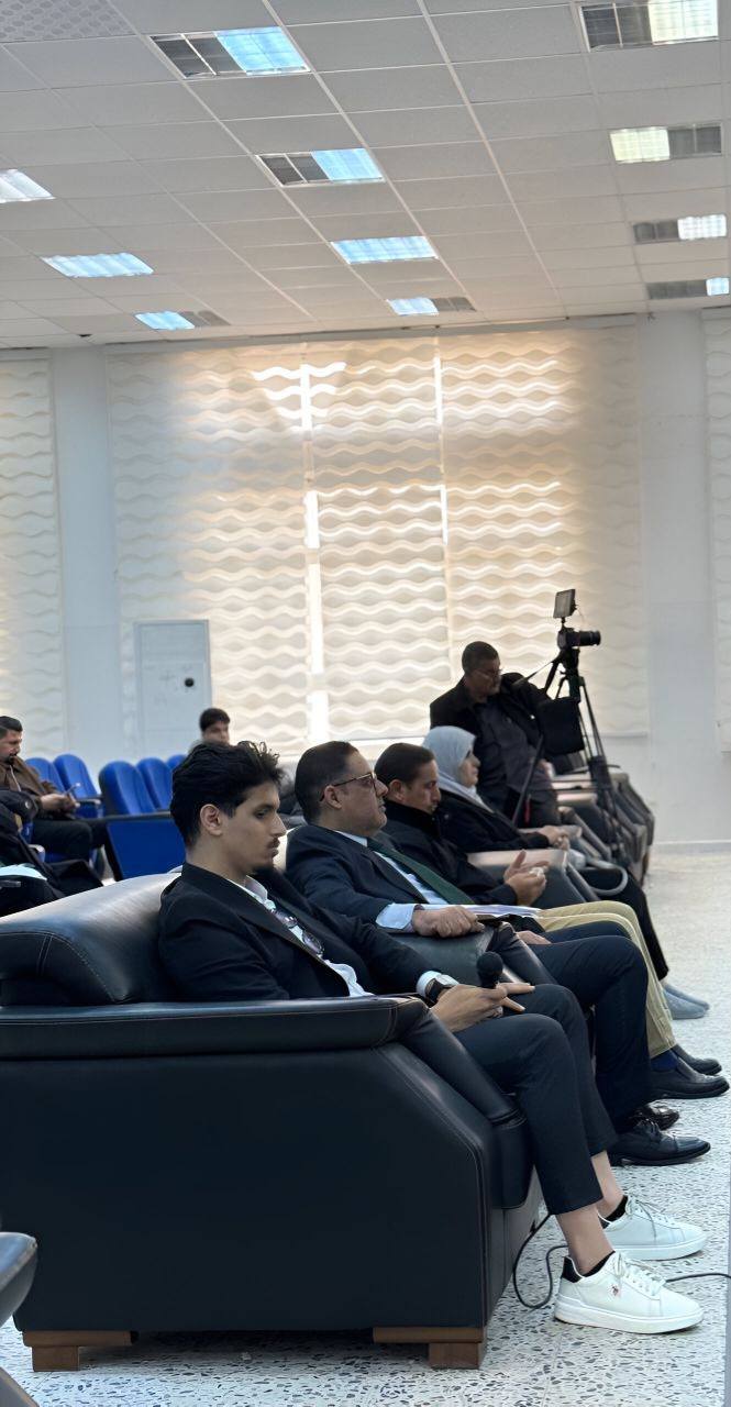 كلية القانون جامعة مصراتة تقيم جلسة حوارية بعنوان "ظاهرة العنف الاسري بين قصور التشريع وآليات التنسيق بين الجهات المختصه"