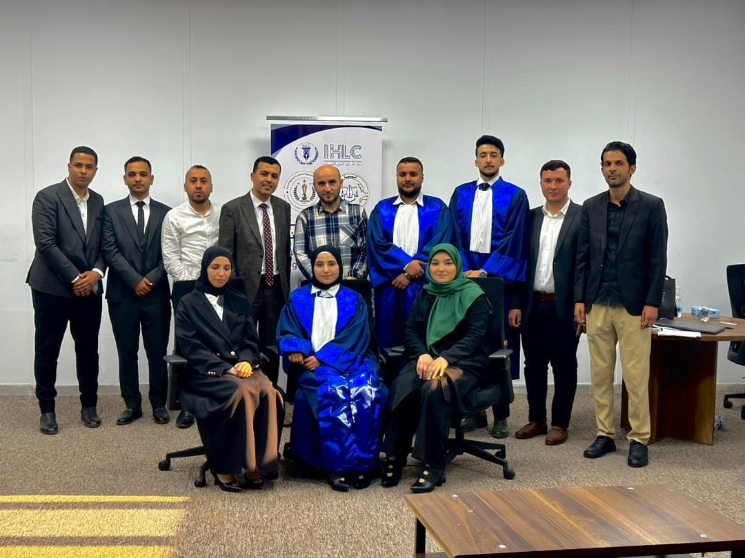 فريق كلية القانون جامعة مصراتة يتأهل إلى المرحلة النهائية من مسابقة المحكمة الصورية الدولية