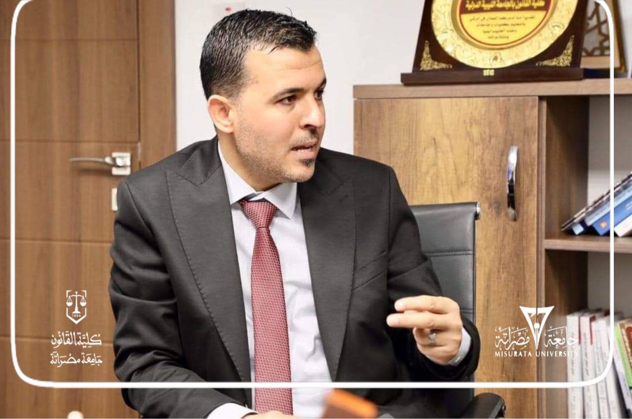 زيارة السيد عميد الكلية لبرنامج القانون  بالجامعة الليبية الدولية للعلوم الطبية (LIMU) ببنغازي