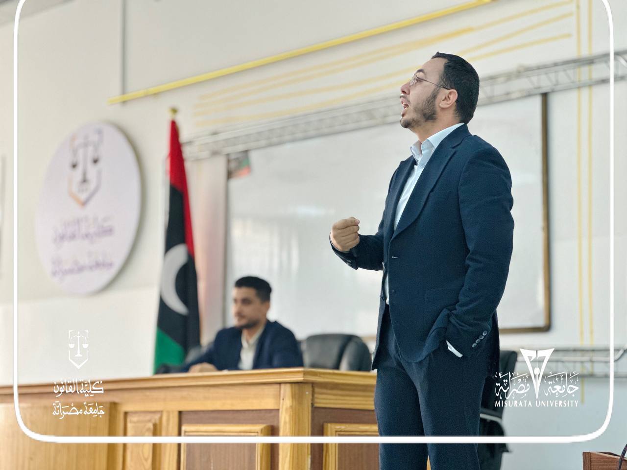 كلية القانون بجامعة مصراتة نظمت الملتقى التعريفي للطلاب الجدد
