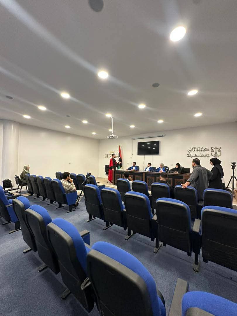 تحضيرات فريق النخبة الممثل لكلية القانون - جامعة مصراتة